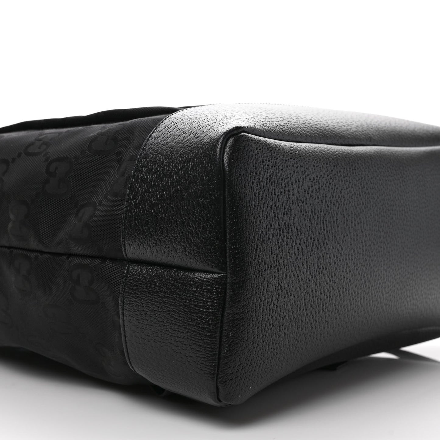 Econyl Nylon Monogram Off The Grid Tote Backpack Black