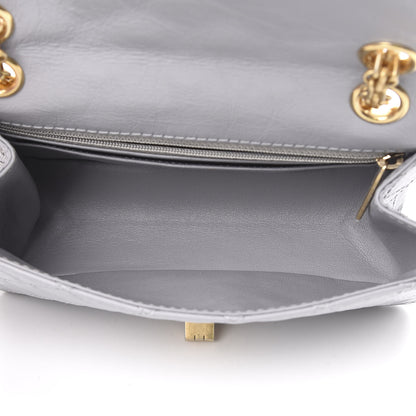 Chanel Aged Calfskin Quilted 2.55 Reissue Mini Flap Grey 5 of 11