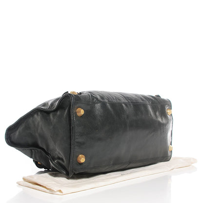Balenciaga Chevre Giant 21 Gold Hardware Work Dark Night 4 of 14