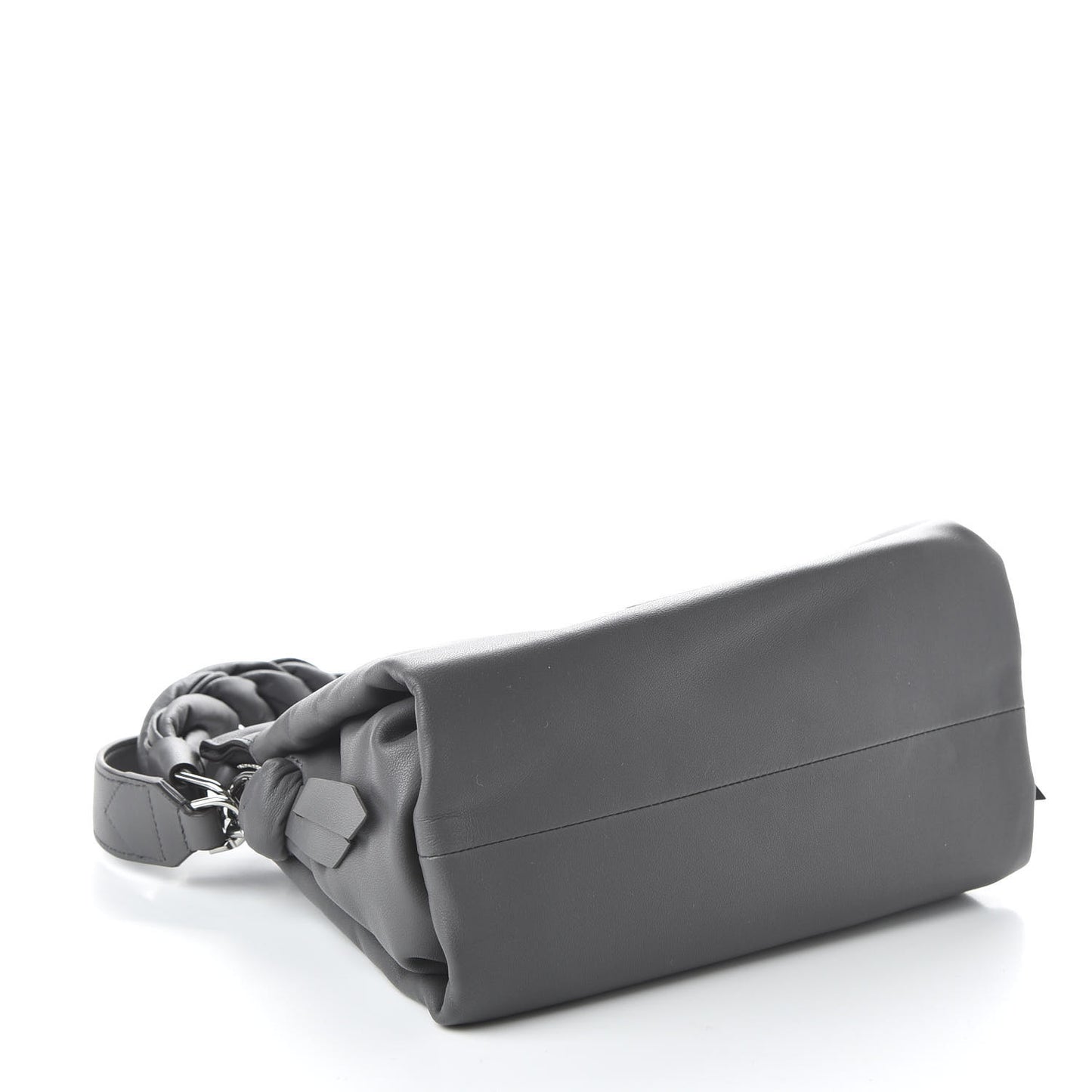 Calfskin Medium ID93 Satchel Storm Grey
