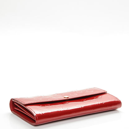 Louis Vuitton Vernis Sarah Wallet Pomme D'Amour 4 of 7