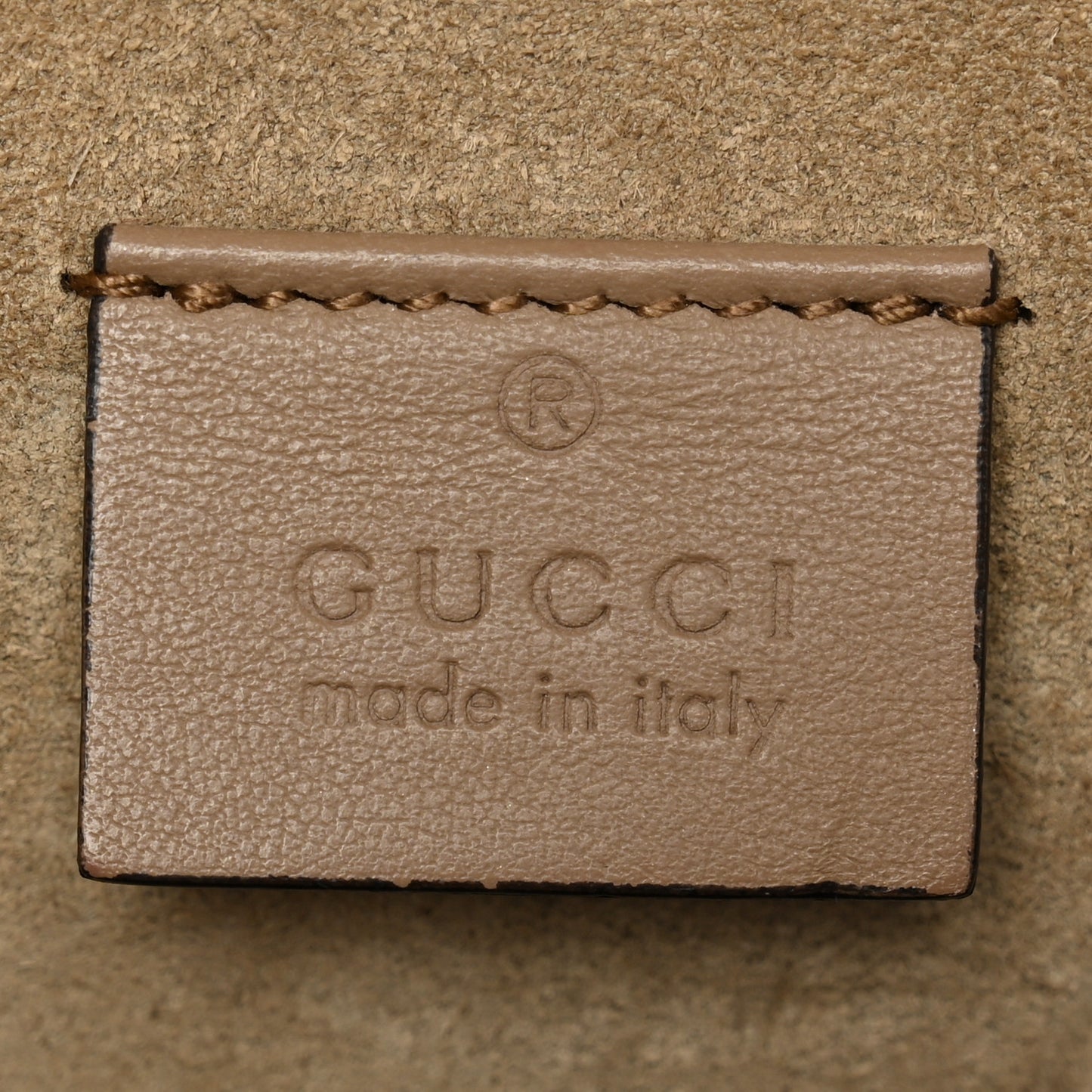 GG Supreme Monogram Small Dionysus Shoulder Bag Taupe
