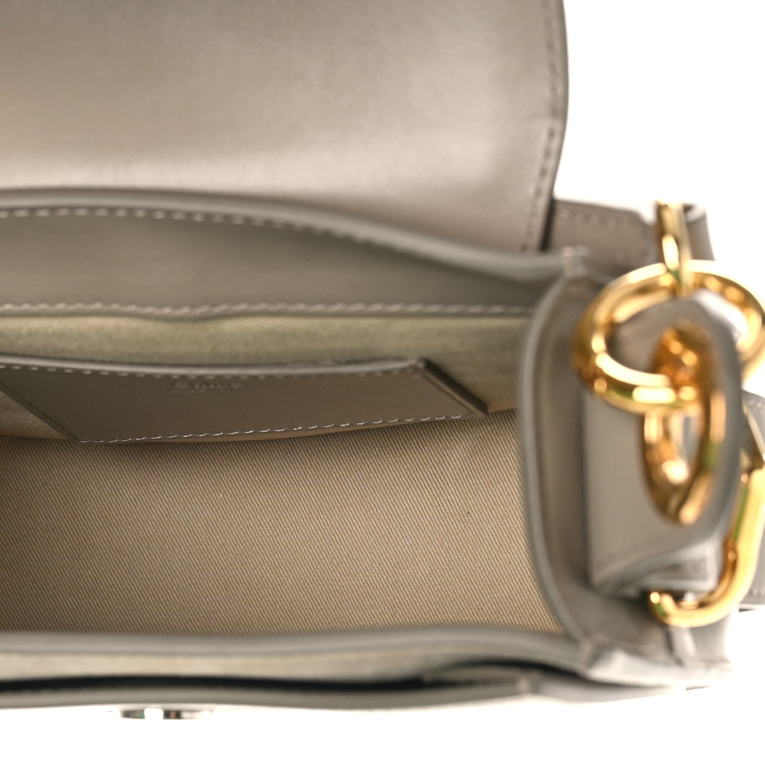 Chloe Calfskin Small Tess Bag Motty Grey 5 of 9