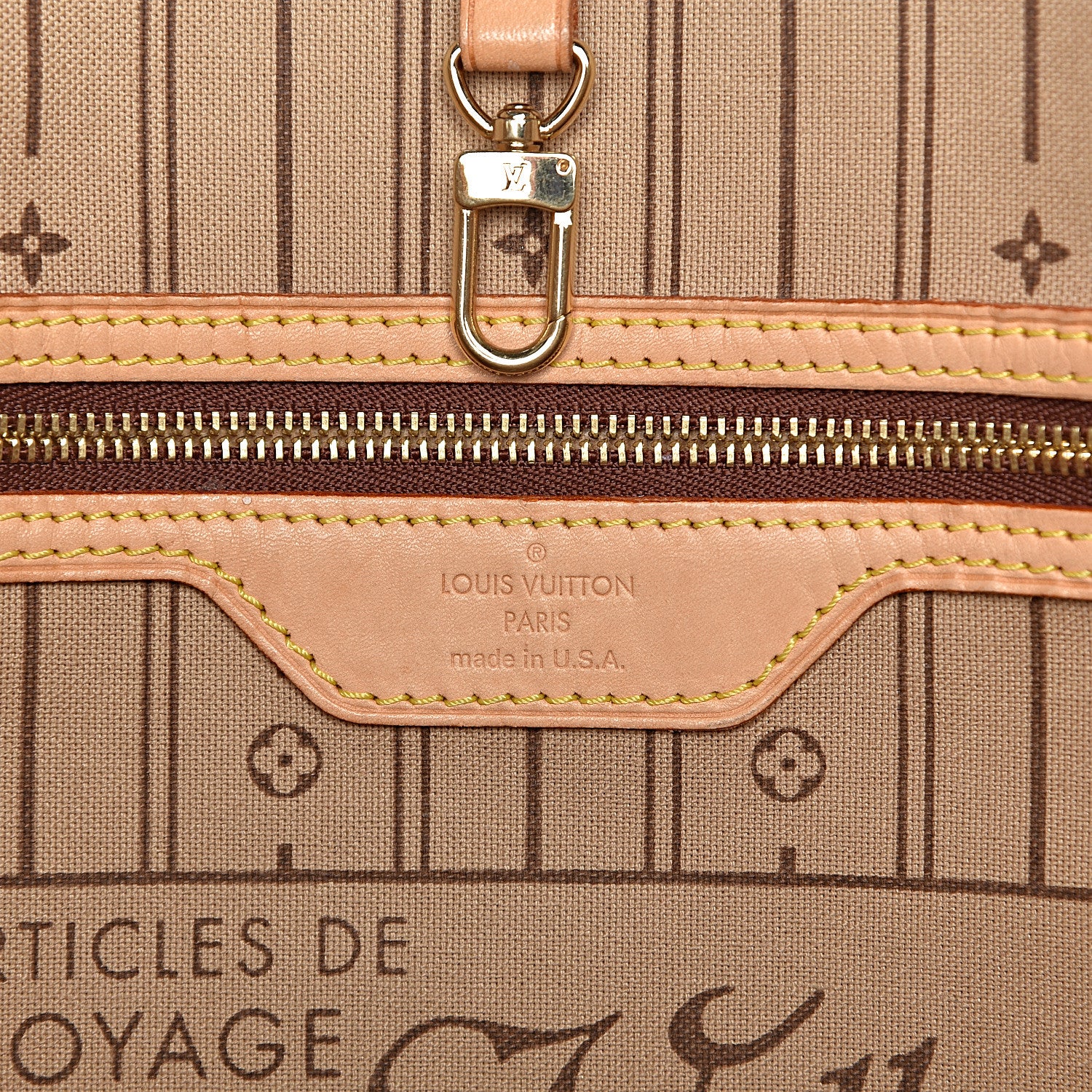Louis Vuitton Monogram Neverfull MM 6 of 17
