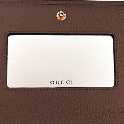Gucci Calfskin Mini GG Marmont Chain Wallet Porcelain Rose 15 of 28