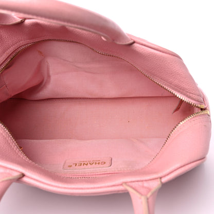 Chanel Caviar Quilted Small Bowler Pink 5 of 16