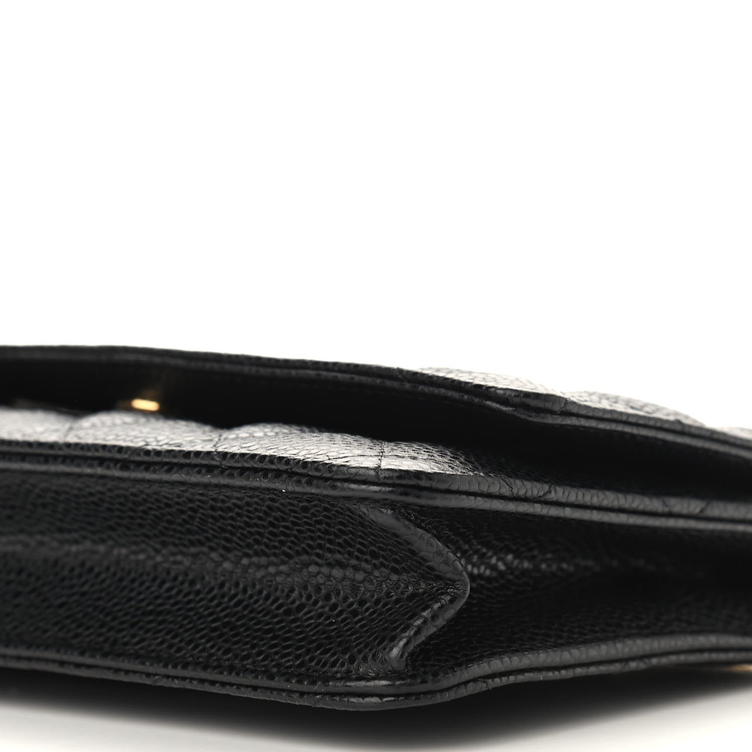 Chanel Caviar Quilted Wallet On Chain WOC Black 10 of 10