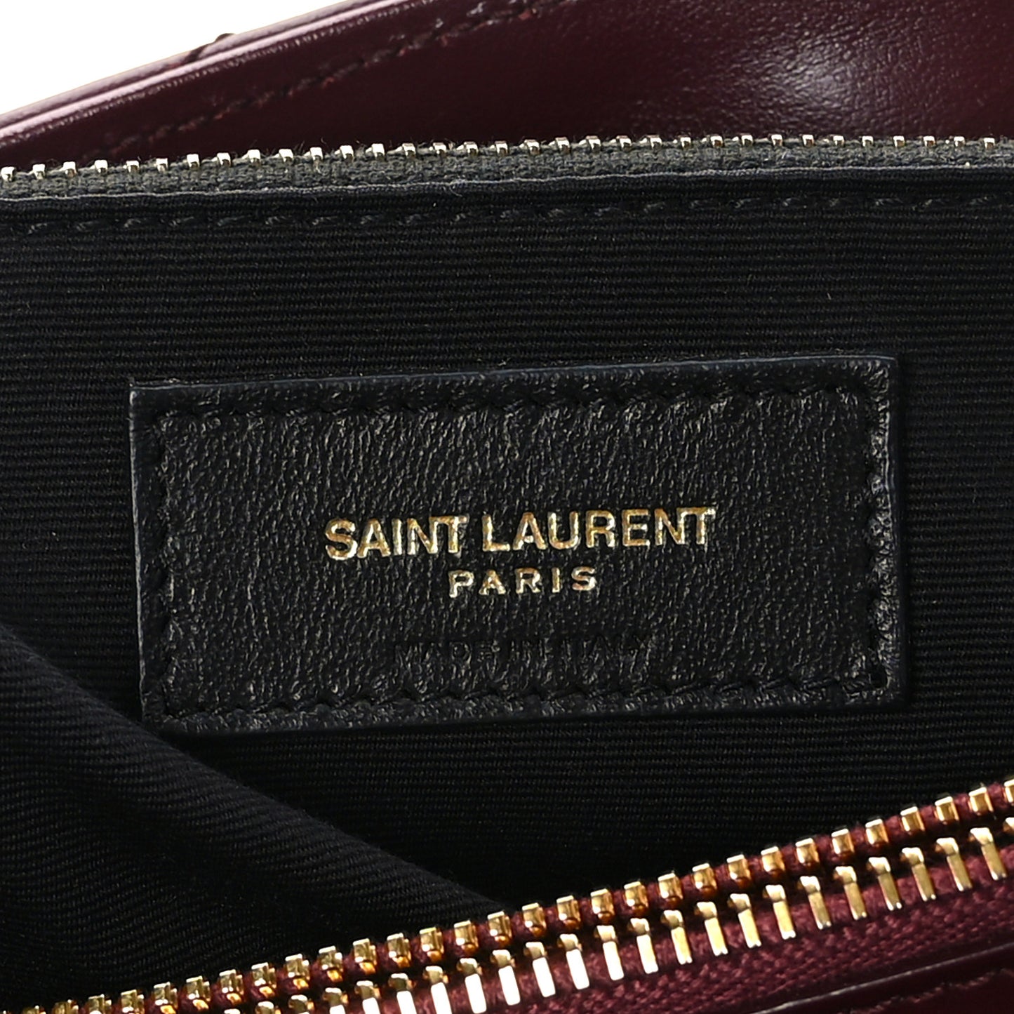 Calfskin Y Quilted Monogram Medium Loulou Chain Satchel Palissandre