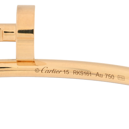Cartier 18K Yellow Gold Small Juste Un Clou Bracelet 15 3 of 4