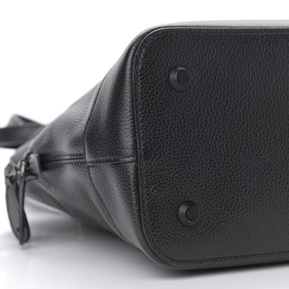 Balenciaga Supple Calfskin Ville Top Handle Bag Black 9 of 12