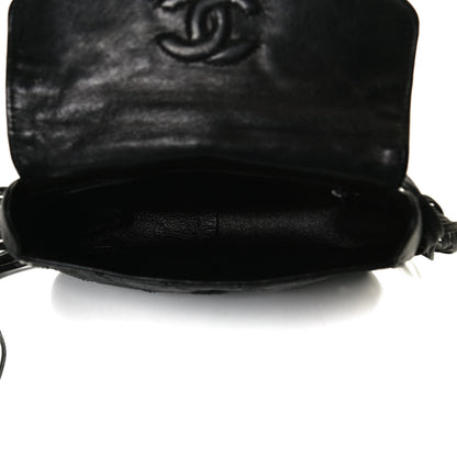 Chanel Lambskin Stitched Small Single Flap Black 5 of 13