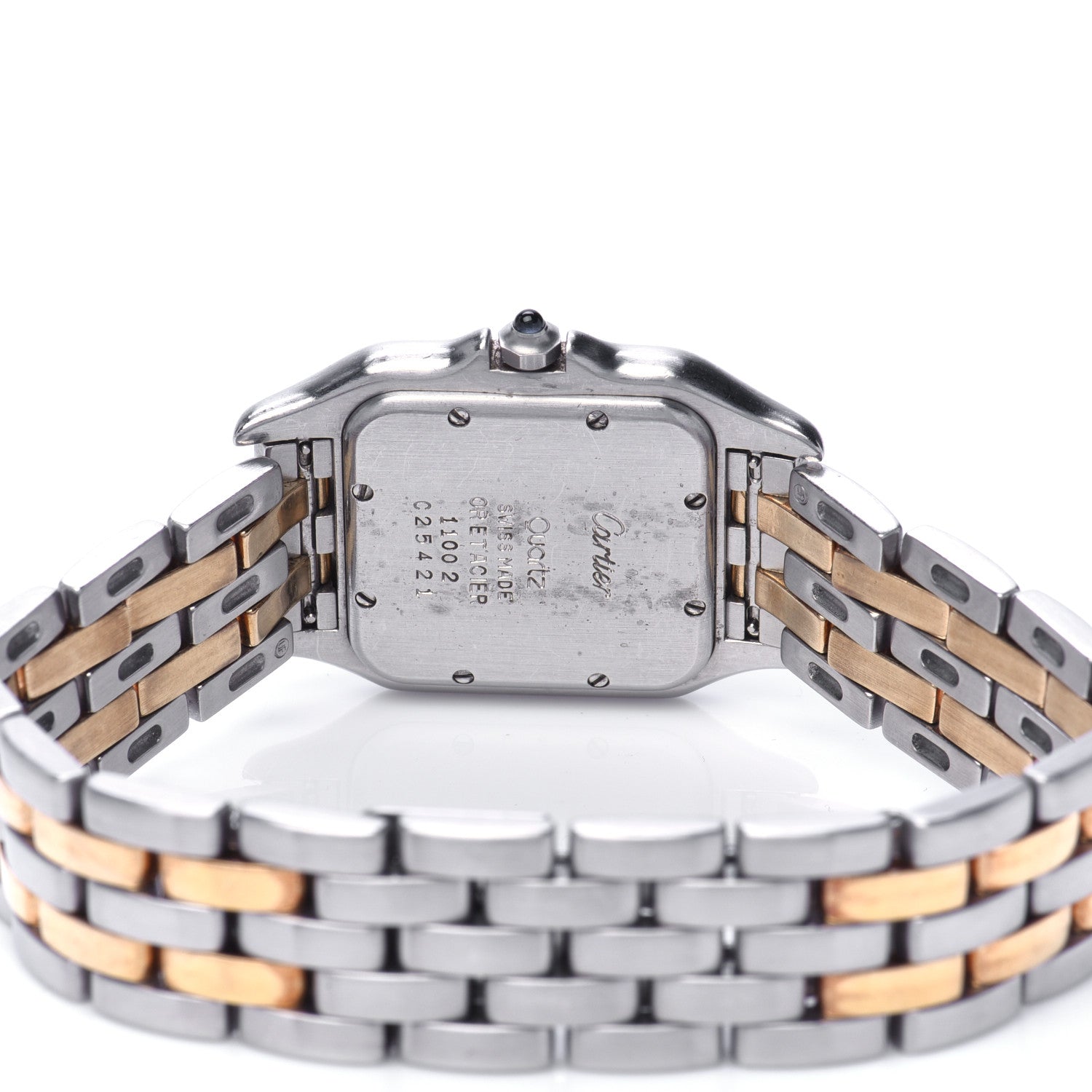 Cartier Stainless Steel 18K Yellow Gold 27mm Panthere Quartz Watch 4 of 6