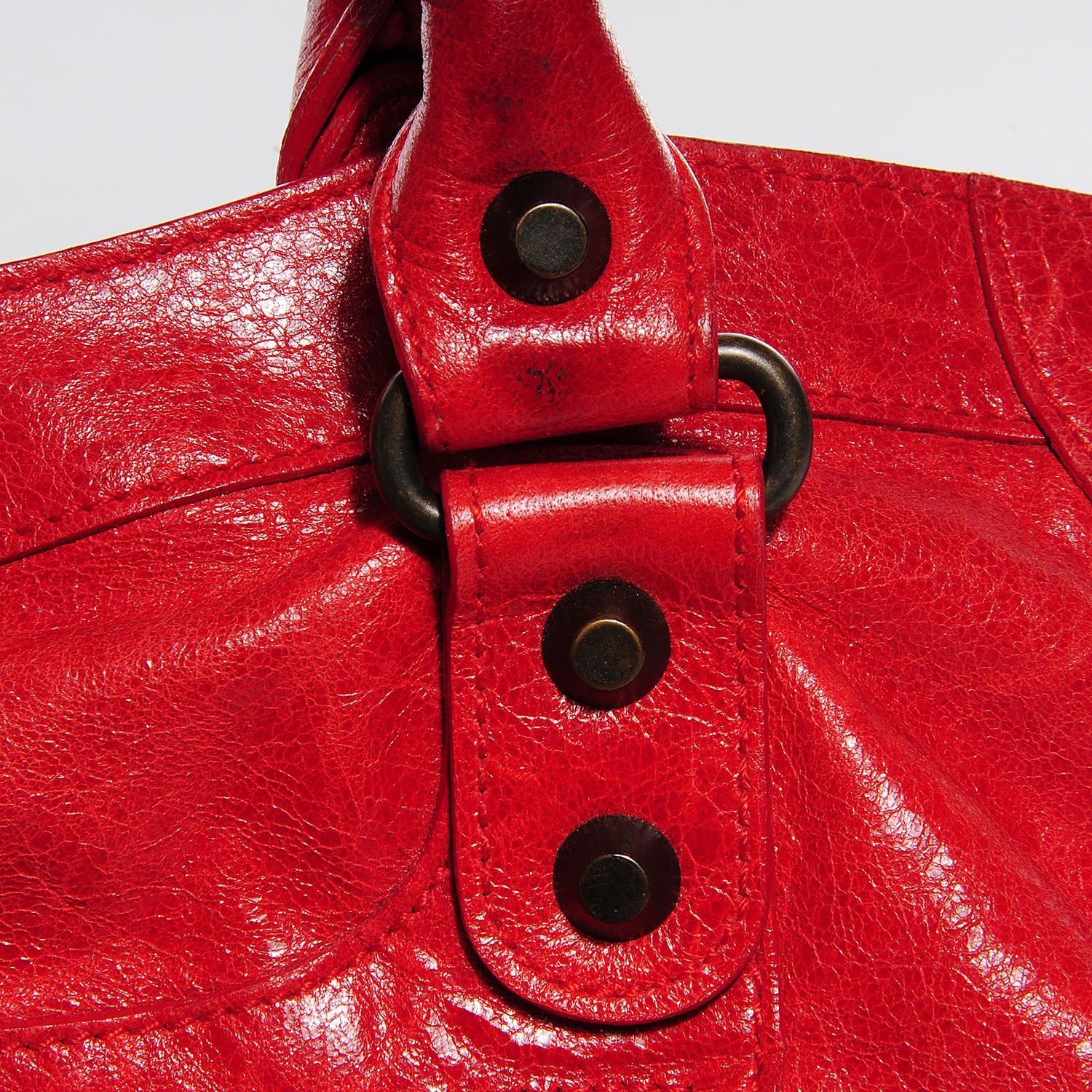Balenciaga Chevre Classic Hardware City Rouge Vermillon 7 of 14