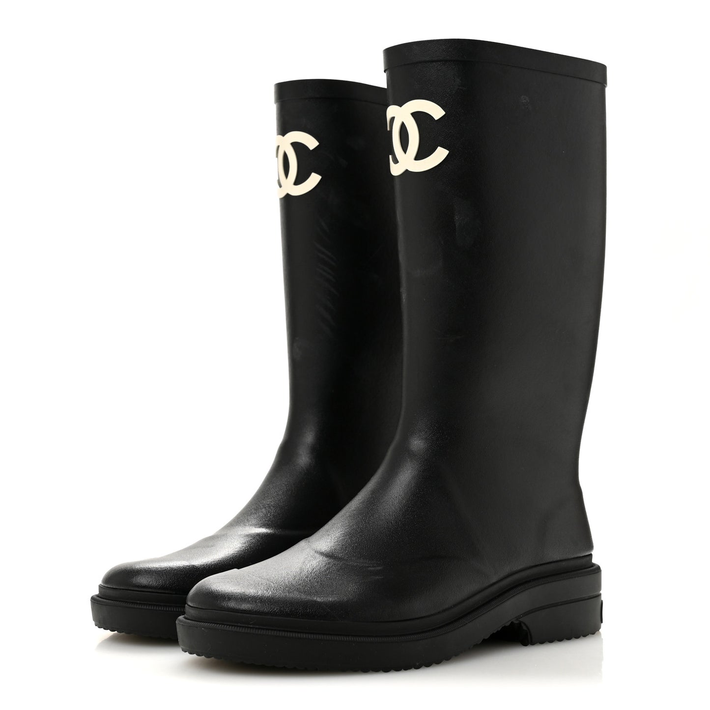 Caoutchouk CC High Boots 37 Black