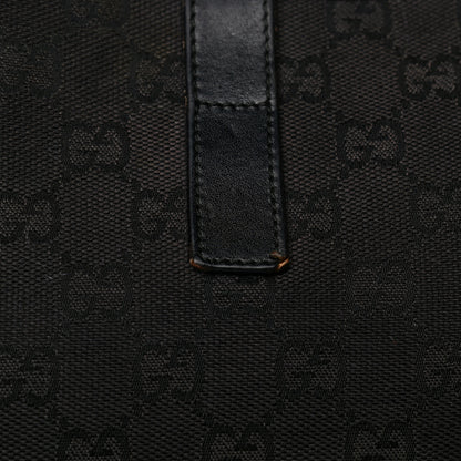 Gucci Monogram Small Jackie O Hobo Black 30 of 33