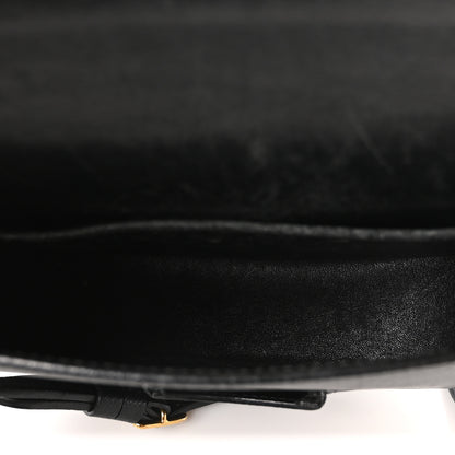 Celine Grained Calfskin Small Trotteur Black 5 of 10