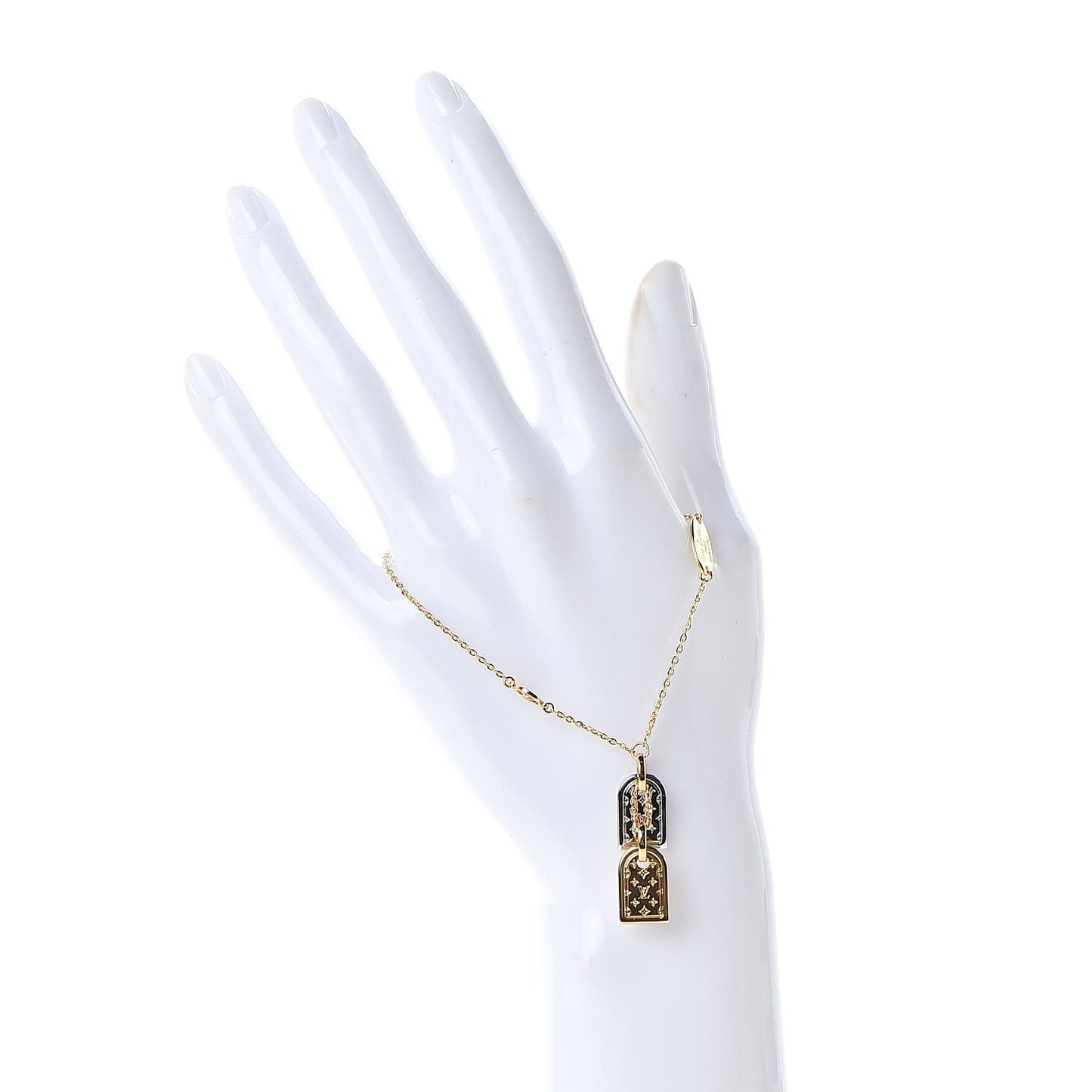 Brass Nanogram Bracelet Silver Gold