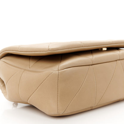 Saint Laurent Lambskin Patchwork Monogram Medium Jamie Beige 10 of 11