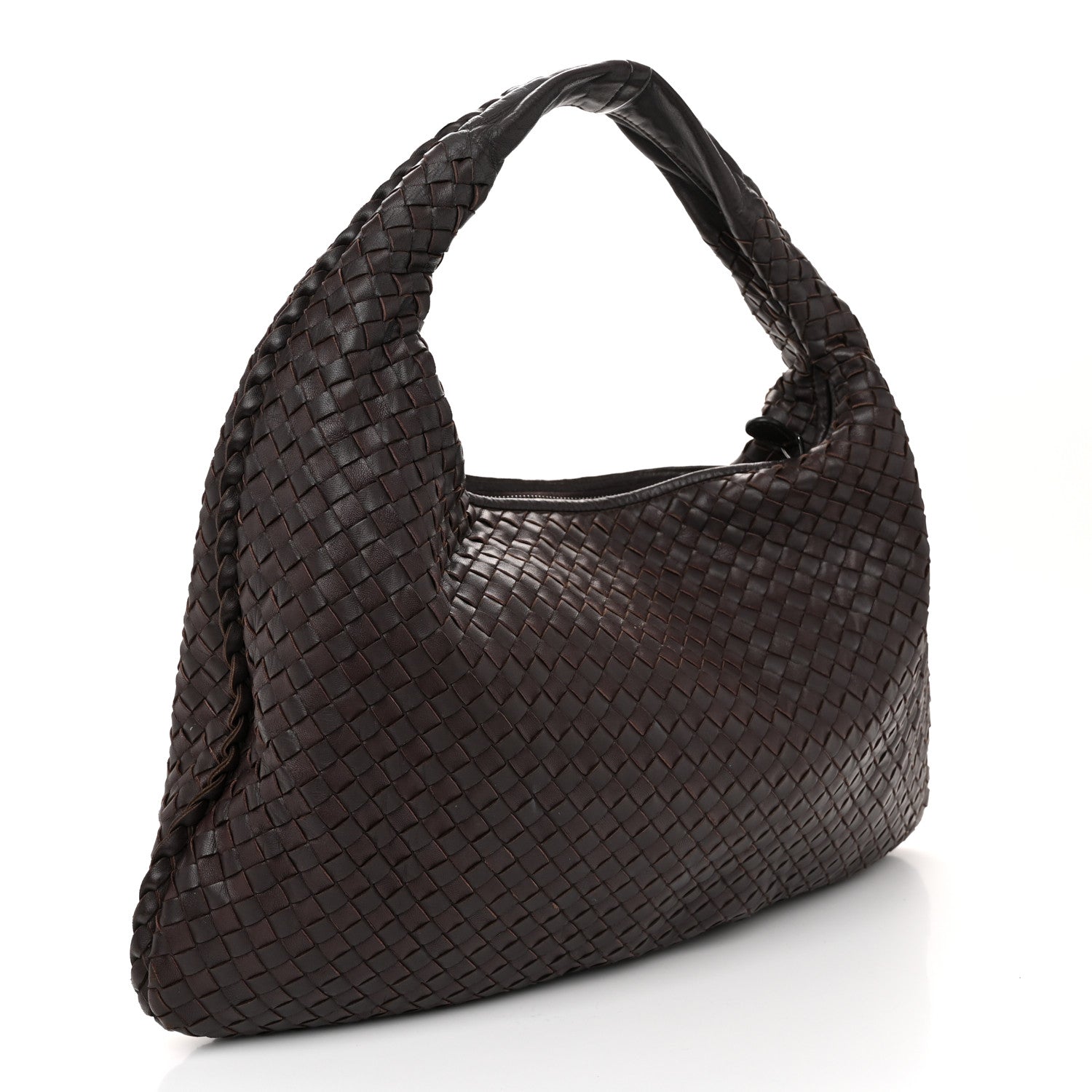 Bottega Veneta Nappa Intrecciato Medium Veneta Hobo Ebano 3 of 11