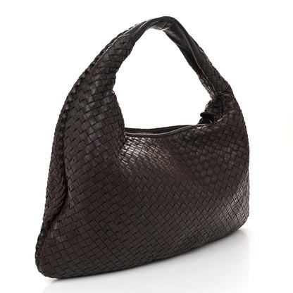 Bottega Veneta Nappa Intrecciato Medium Veneta Hobo Ebano 3 of 11