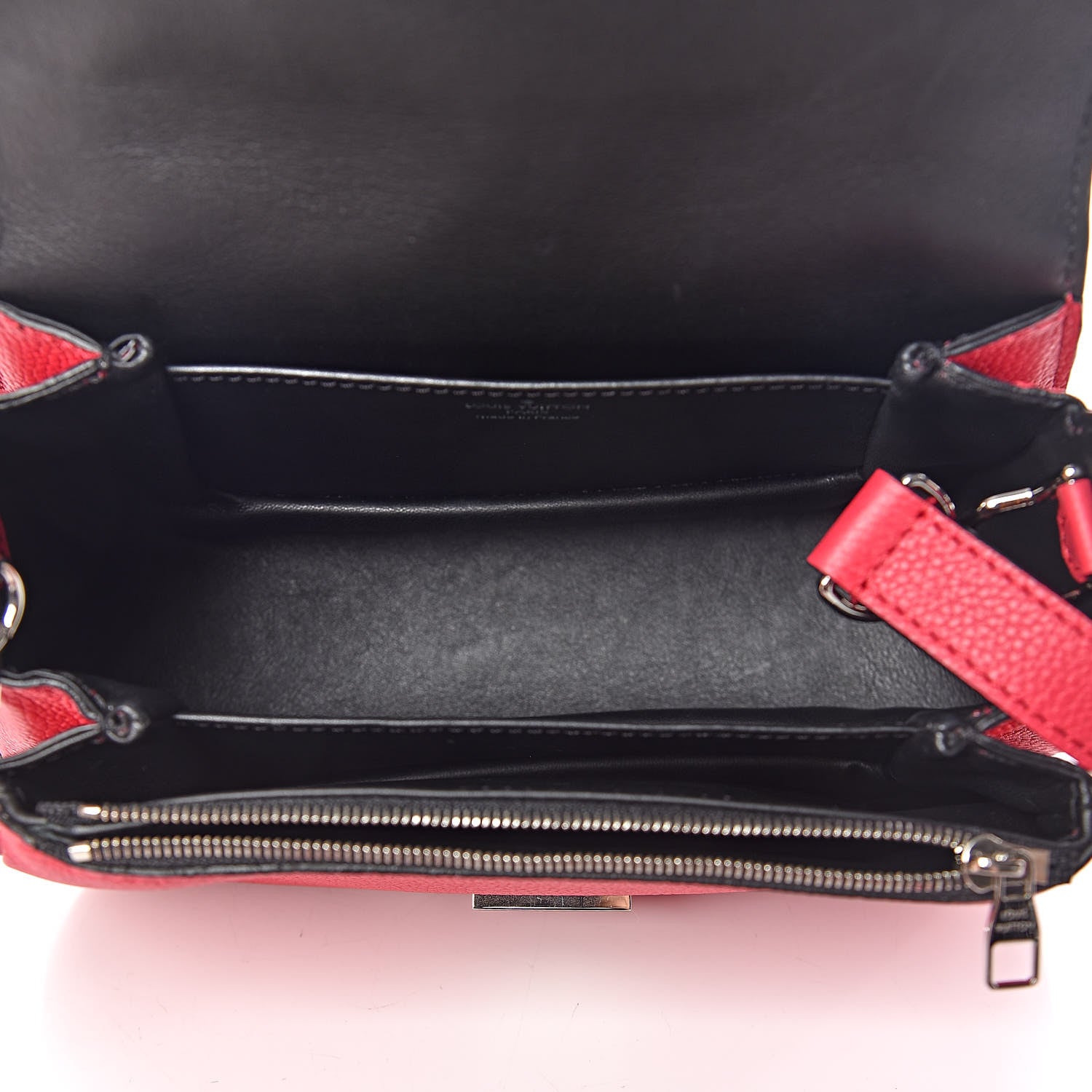 Louis Vuitton Grained Calfskin Vivienne NM Framboise 7 of 14