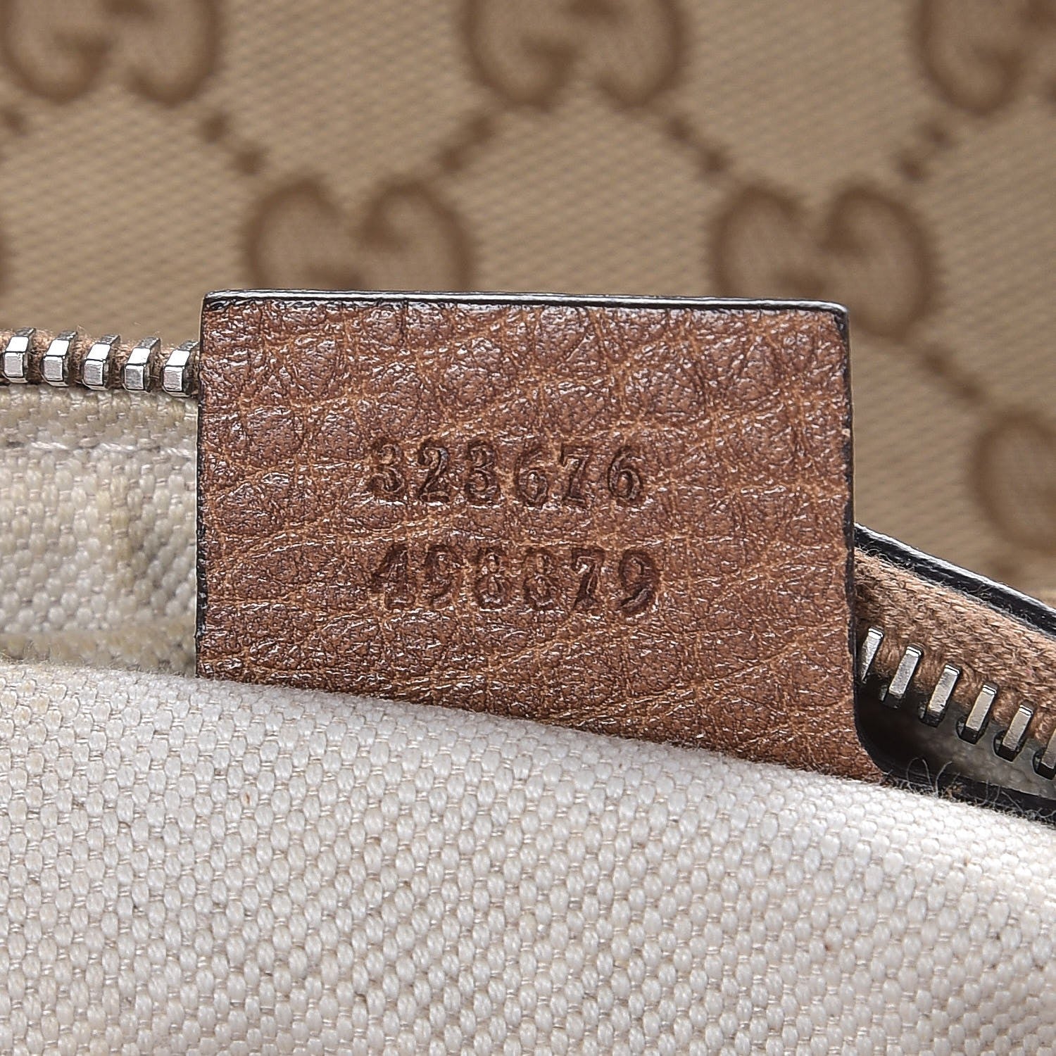 Gucci Monogram Medium Miss GG Hobo Light Cuir 7 of 10