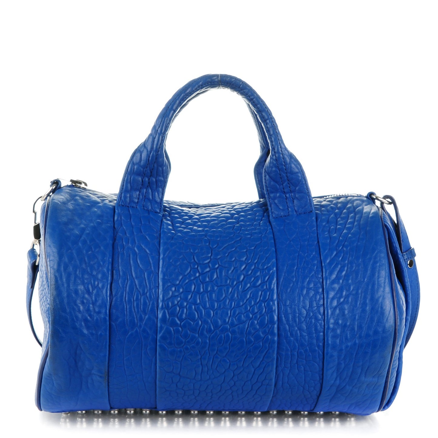 Pebbled Lambskin Rocco Royal Blue