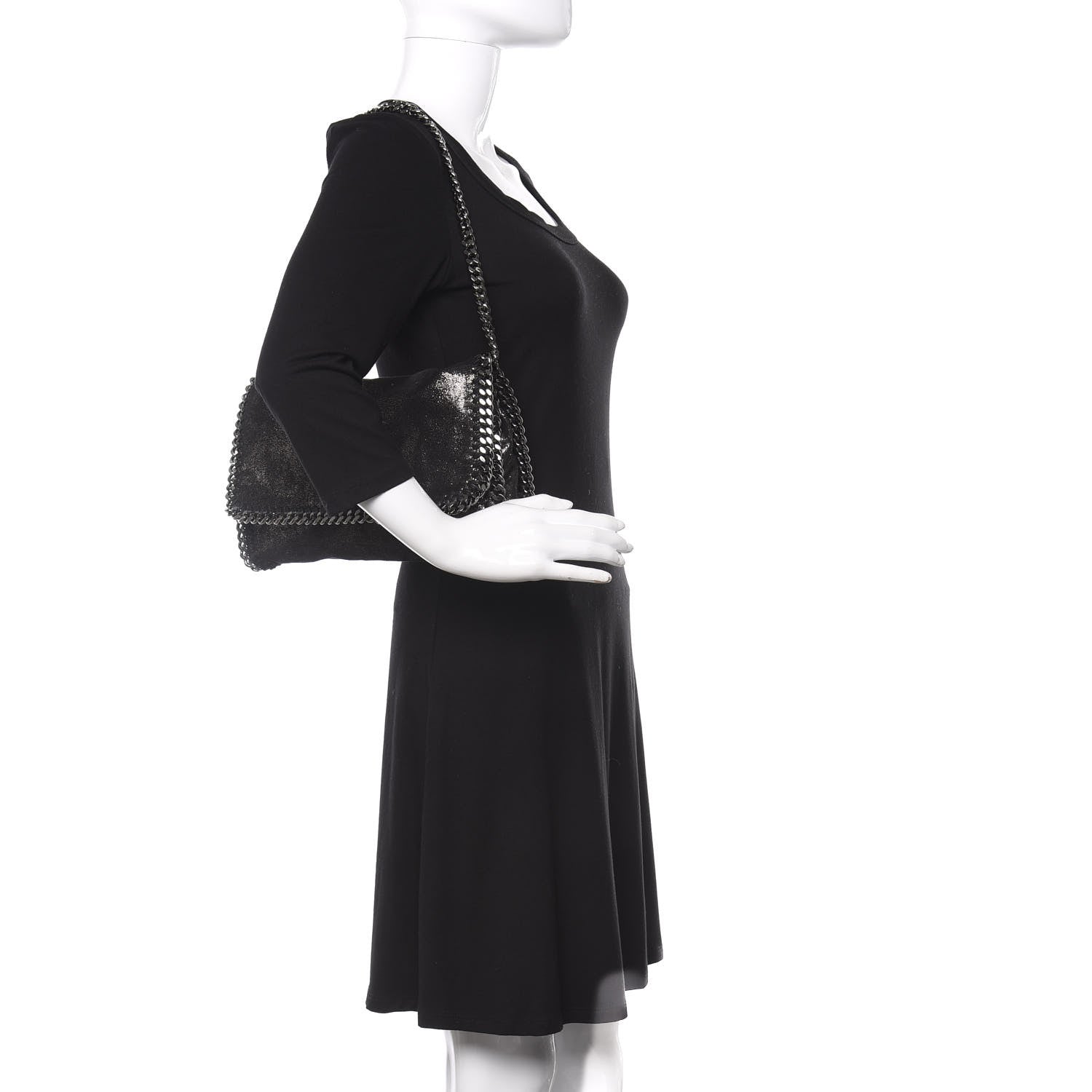 Stella McCartney Shaggy Dee Falabella Clutch Ruthenium 2 of 8