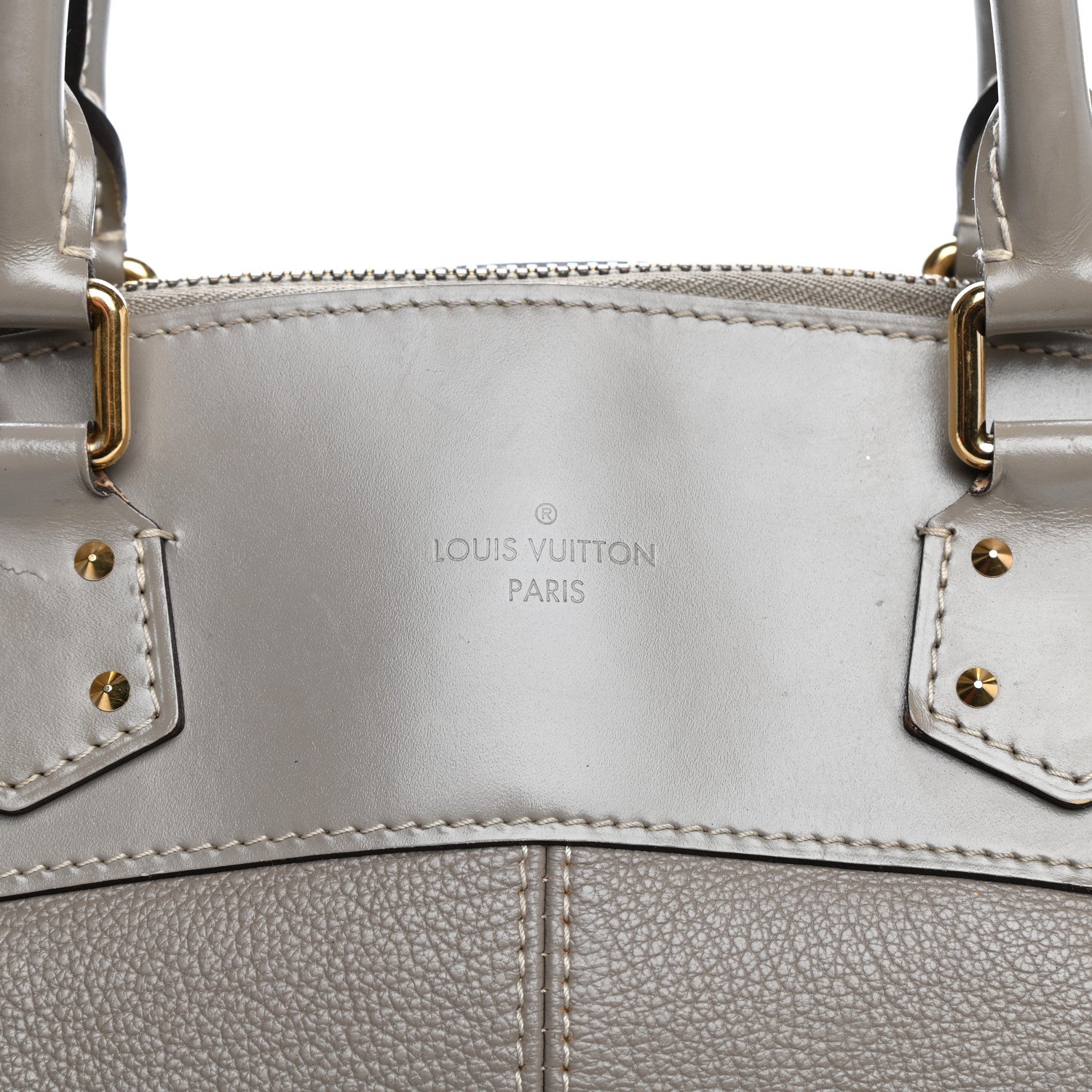 Louis Vuitton Suhali Lockit MM Greige 7 of 12