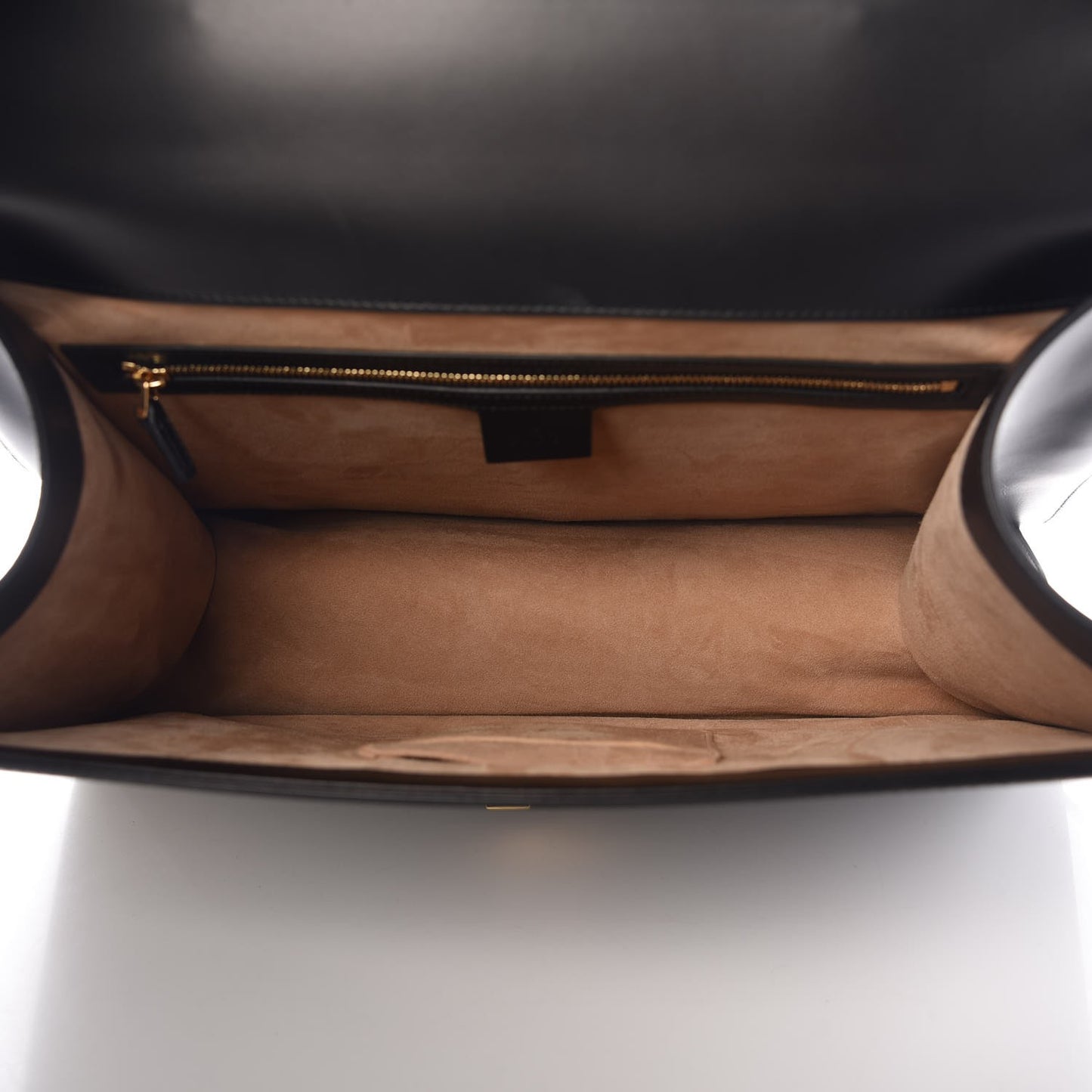 Calfskin Maxi Sylvie Top Handle Bag Black