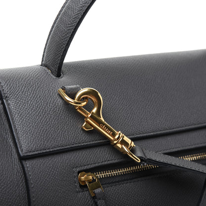 Celine Grained Calfskin Mini Belt Bag Grey 27 of 28