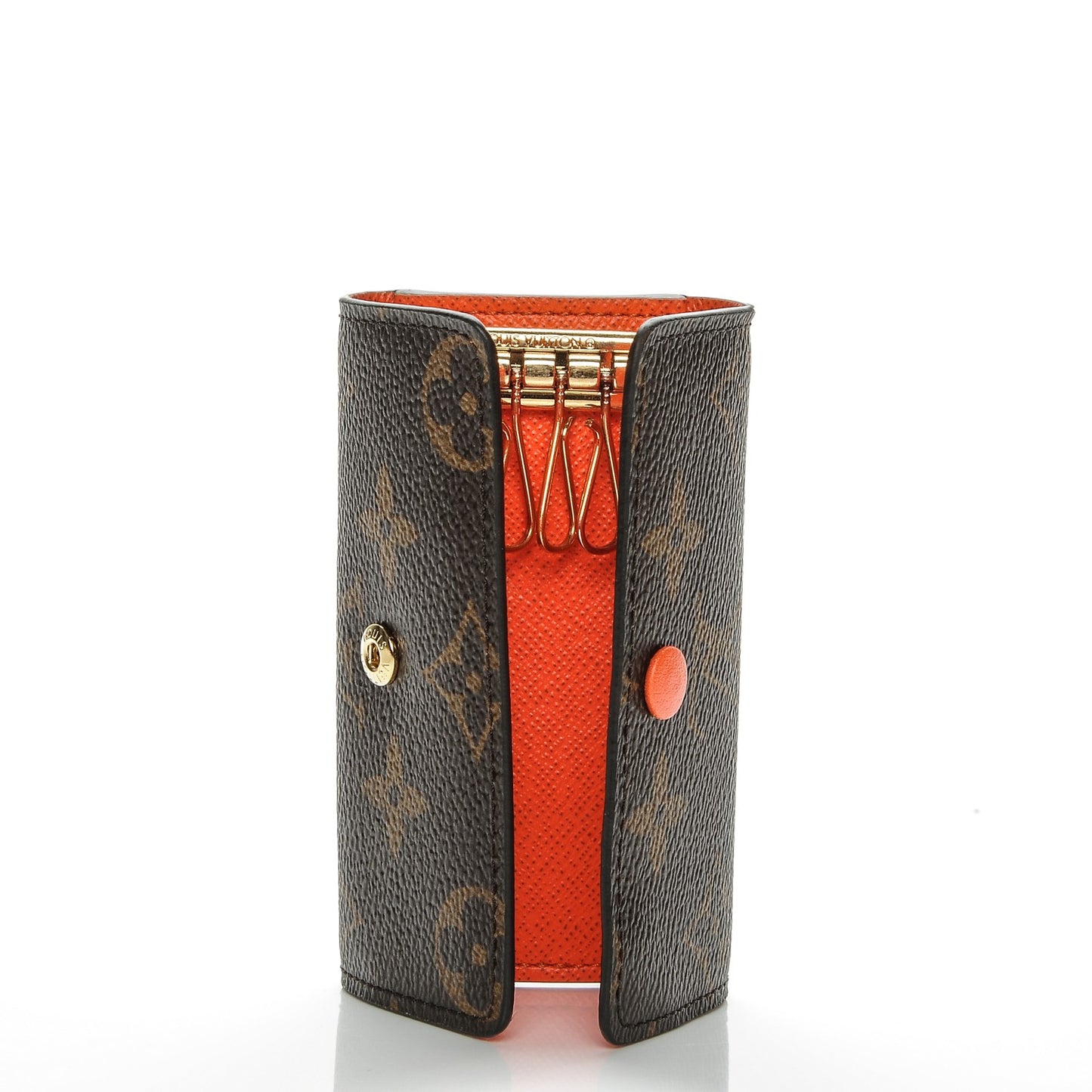 Monogram 4 Key Multicles Holder Poppy