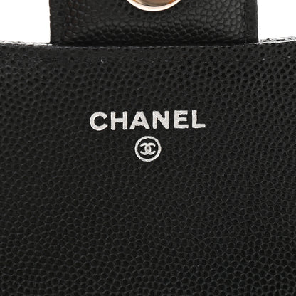 Chanel Caviar Quilted Glasses Case With Chain Black 6 of 10