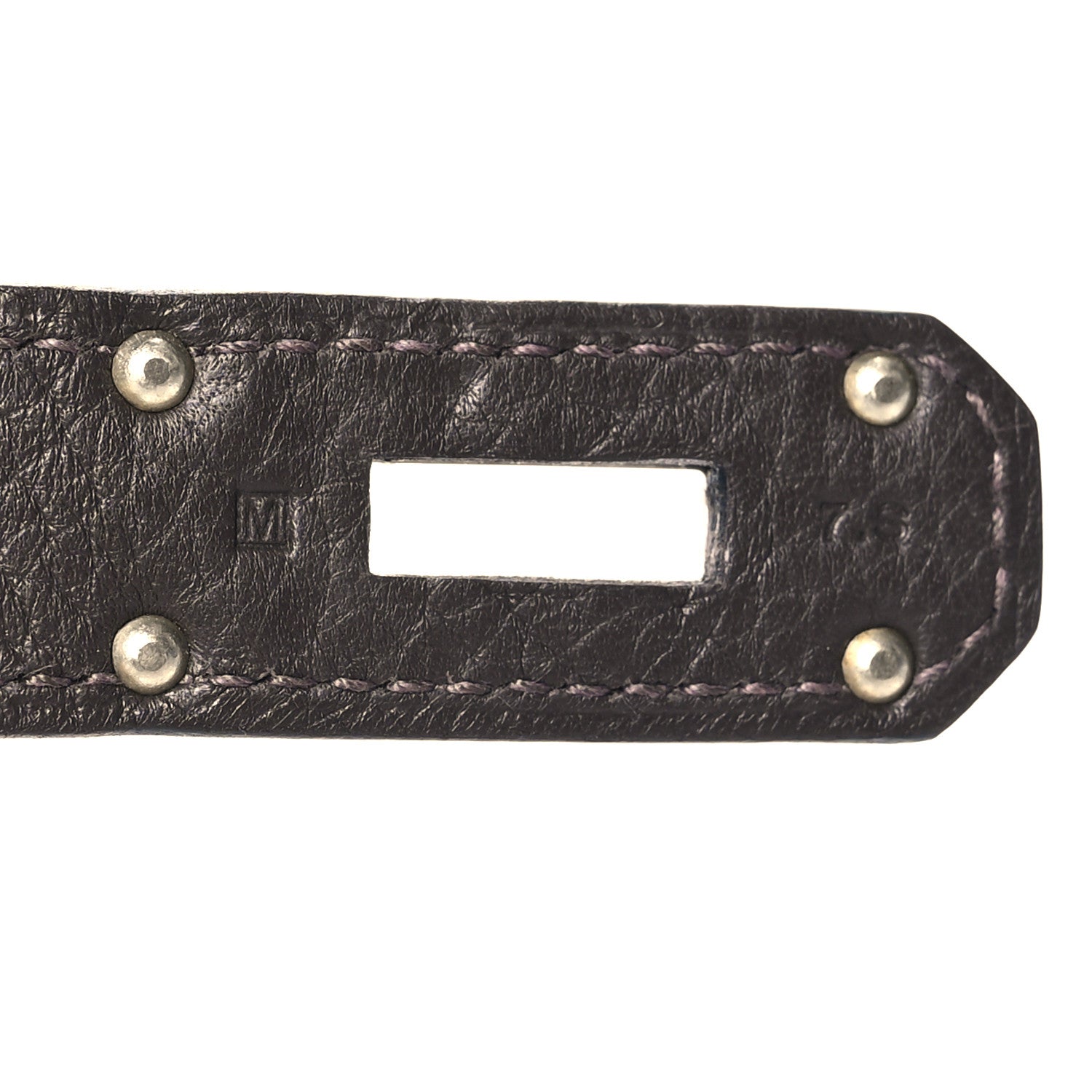 Hermes Taurillon Clemence Jypsiere 34 Chocolate 7 of 11