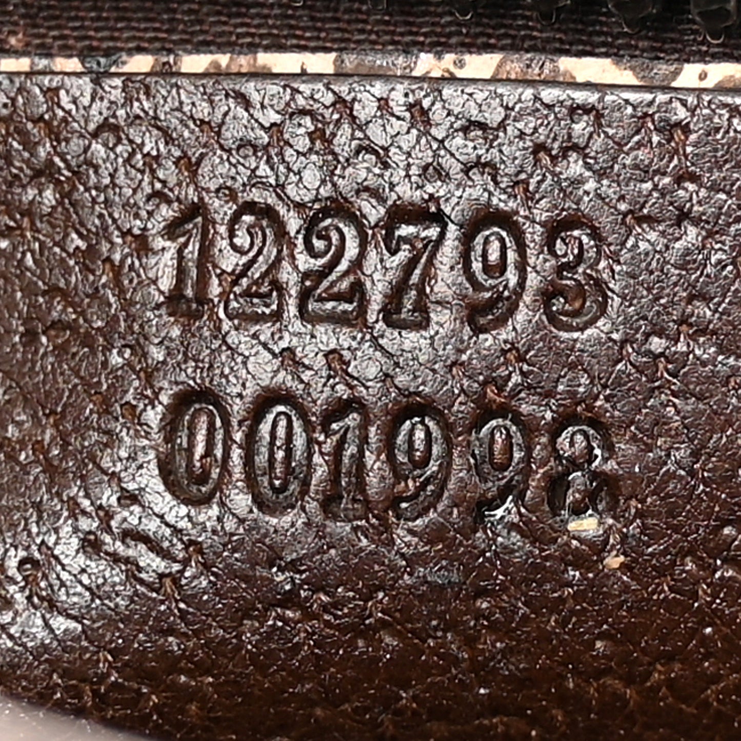 Monogram Flat Messenger Bag Dark Brown