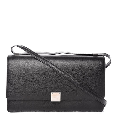 Celine Baby Grained Calfskin Medium Case Flap Black 1 of 10