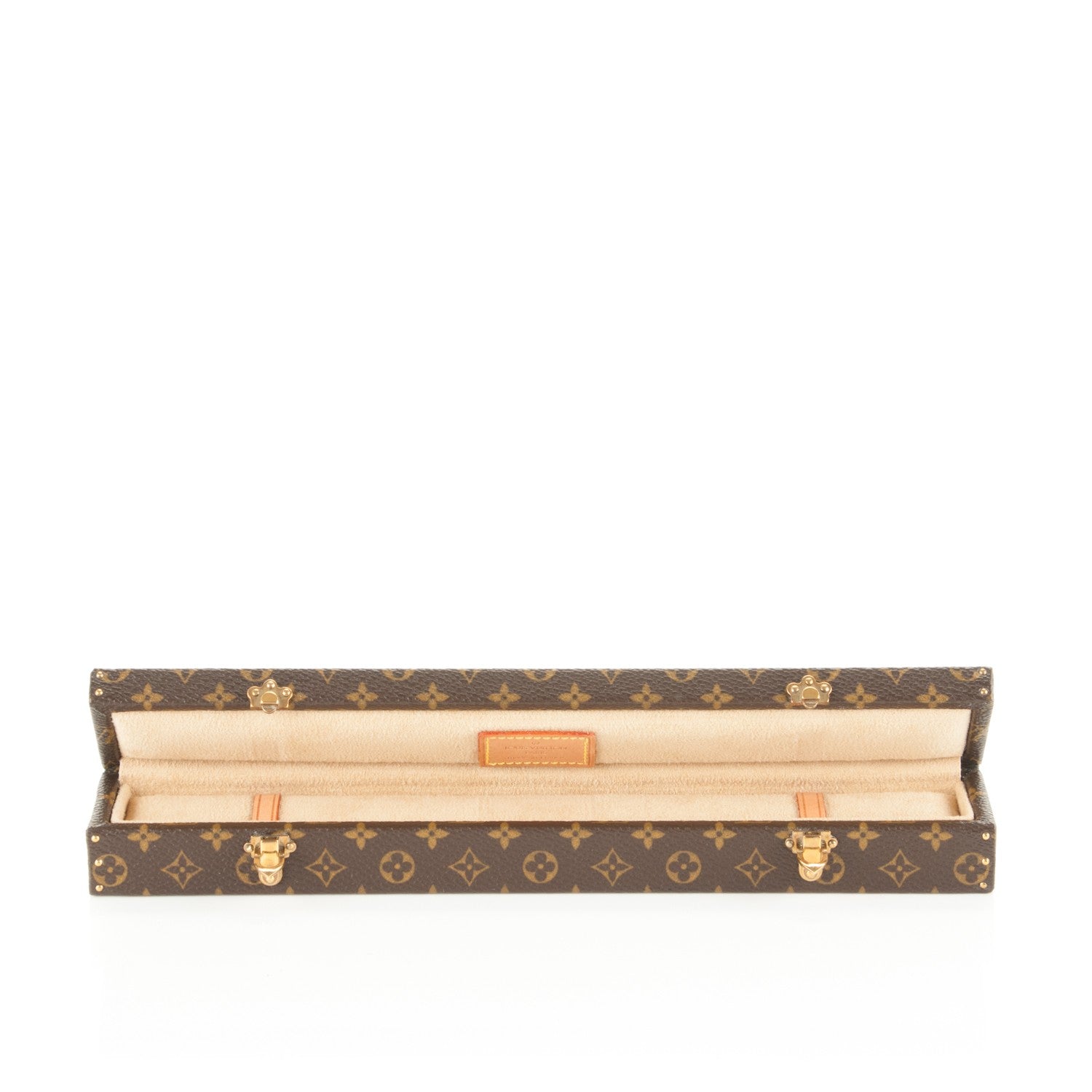 Louis Vuitton Monogram Bracelet Watch Jewelry Holder Coffret 4 of 5