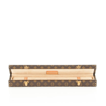 Louis Vuitton Monogram Bracelet Watch Jewelry Holder Coffret 4 of 5