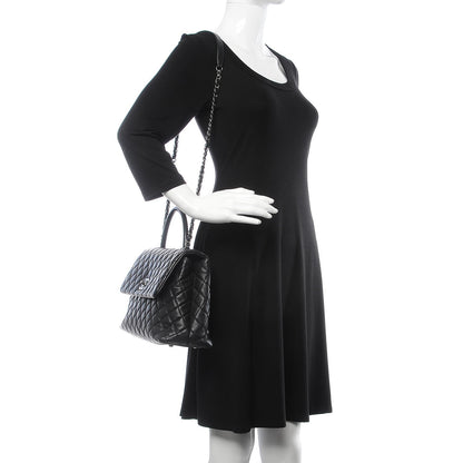 Chanel Caviar Quilted Medium Coco Handle Flap Black 2 of 11