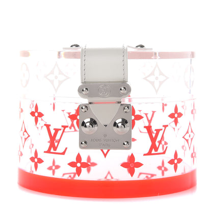 Louis Vuitton Transparent Plexiglass Box Scott Fluorescent Pink 1 of 6