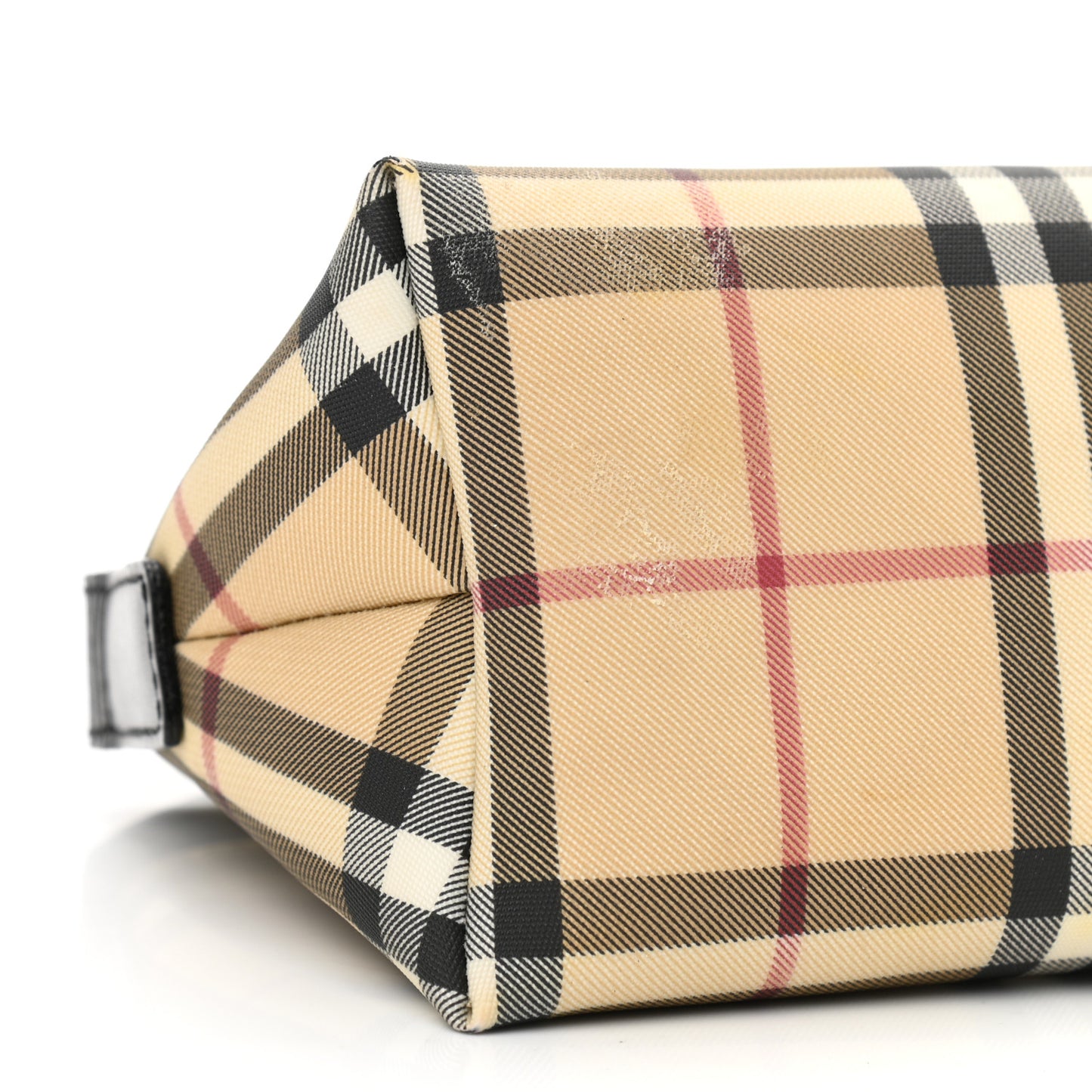 House Check Large Pochette Black