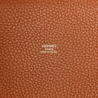 Hermes Taurillon Clemence Picotin Lock 18 PM Gold 6 of 12