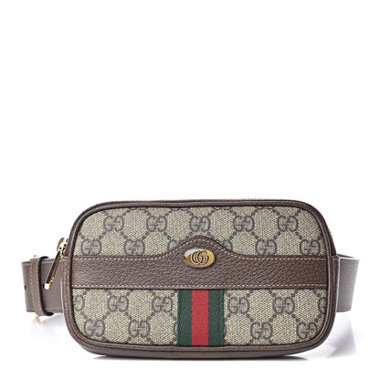 Gucci GG Supreme Monogram Ophidia Belted iPhone Case 75 30 Dark Brown 1 of 11