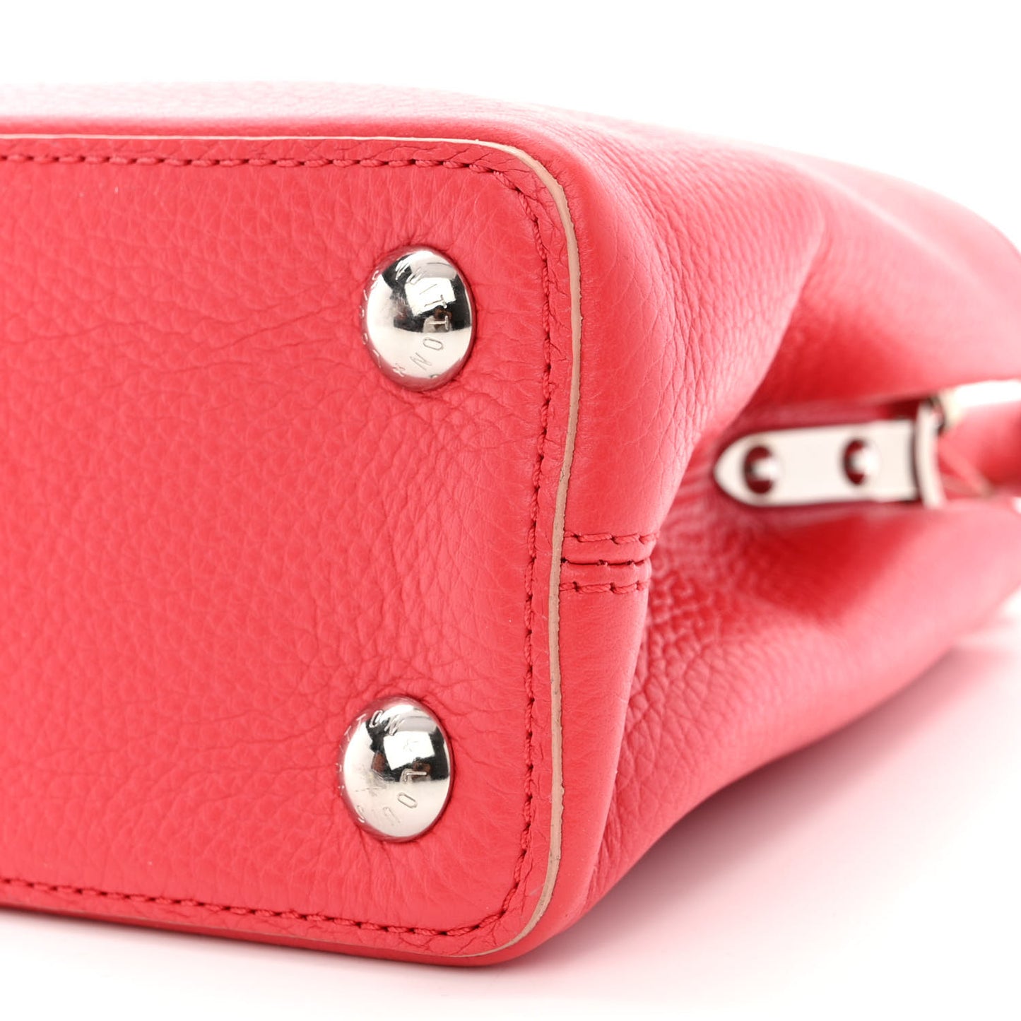 Taurillon Capucines BB Rose Litchi