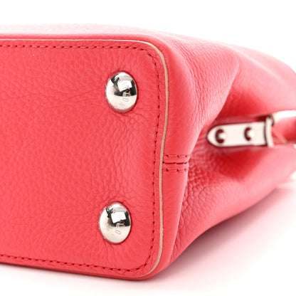 Louis Vuitton Taurillon Capucines BB Rose Litchi 9 of 11