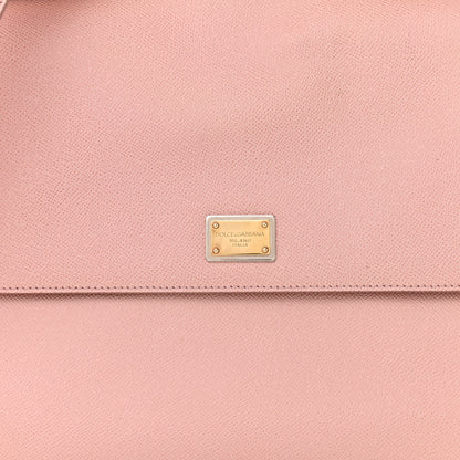 Dolce & Gabbana Dauphine Large Miss Sicily Satchel Rosa Chiaro 7 of 12