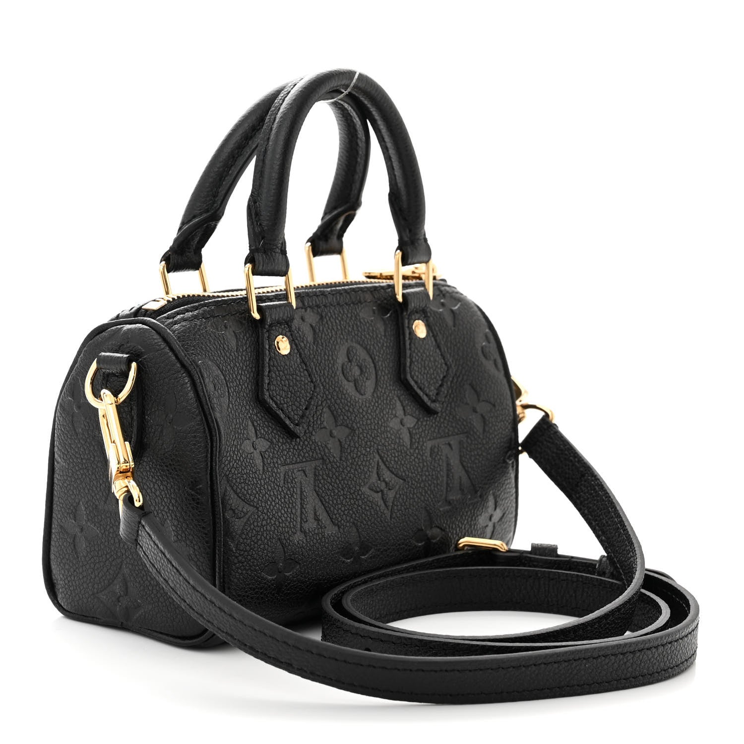 Louis Vuitton Empreinte Monogram Nano Speedy Black 3 of 9