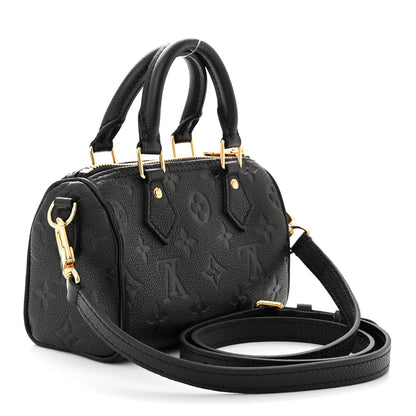 Louis Vuitton Empreinte Monogram Nano Speedy Black 3 of 9