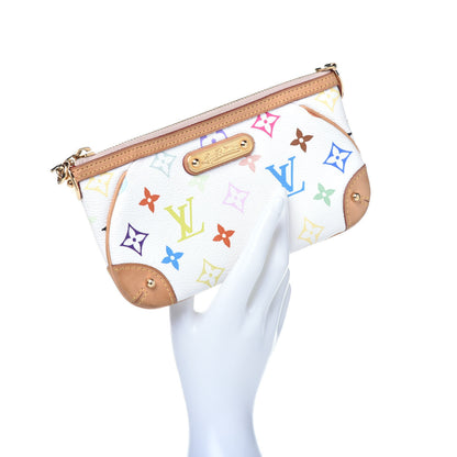 Louis Vuitton Monogram Multicolor Pochette Milla MM White 2 of 7
