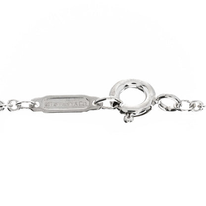 Tiffany Sterling Silver Heart Cutout Pendant Necklace 4 of 6